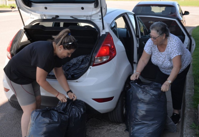 Se siguen recibiendo donaciones para los bahienses